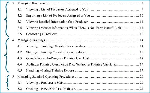 Task Groupings